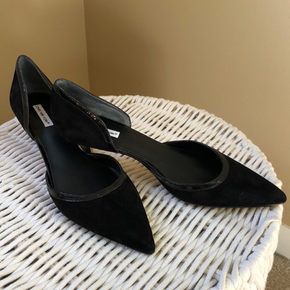 Jones New York Shoes - Jones New York Black Suede Heels